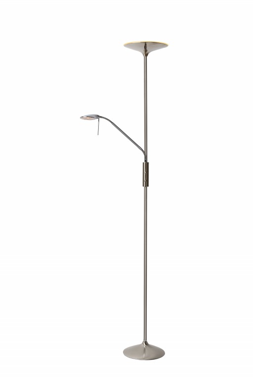 LUCIDE KOBE-LED Floor Lamp 18+5W Ø26 H183cm Sat (34728/23/12)