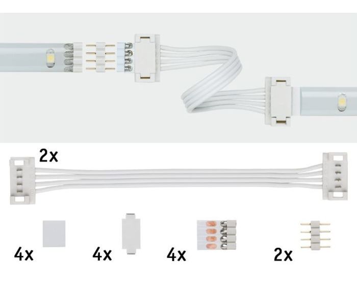 PAULMANN YourLED Universal Verbinder 2ks bílá (70918)