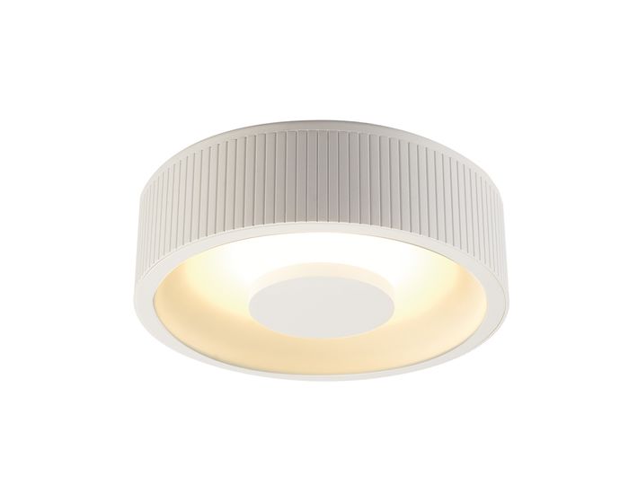 SLV OCCULDAS, kruhové, biele , 30 SMD LED, 22 W, 3000K (117321)