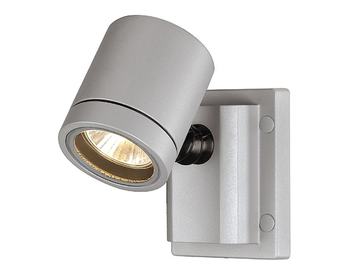 SLV NEW MYRAnástenná striebornošedá 230V GU10 50W IP55 (233104)
