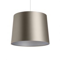 RENDL RED ASPRO 40/30 tienidlo Monaco holubia sivá/strieborné PVC max. 23W (R11589) #1