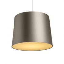 RENDL RED ASPRO 40/30 tienidlo Monaco holubia sivá/strieborné PVC max. 23W (R11589) #20