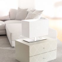 RENDL RED PLAZA S stolná biela chróm 230V E27 42W (R11973) #2