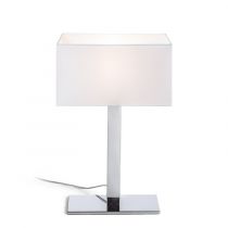 RENDL RED PLAZA M stolná biela chróm 230V E27 42W (R11983) #3