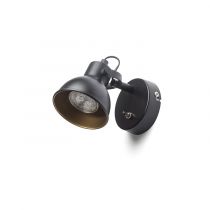 RENDL RED ROSITA I nástenná čierna/zlatá 230V LED GU10 9W (R12508) #5