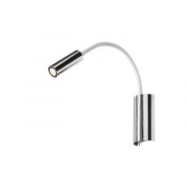 RENDL RED SHOW nástenná biela chróm 230V LED 3W 3000K (R12896) #3