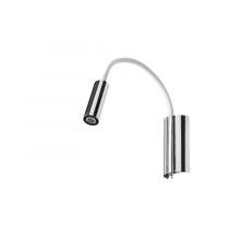 RENDL RED SHOW nástenná biela chróm 230V LED 3W 3000K (R12896) #4