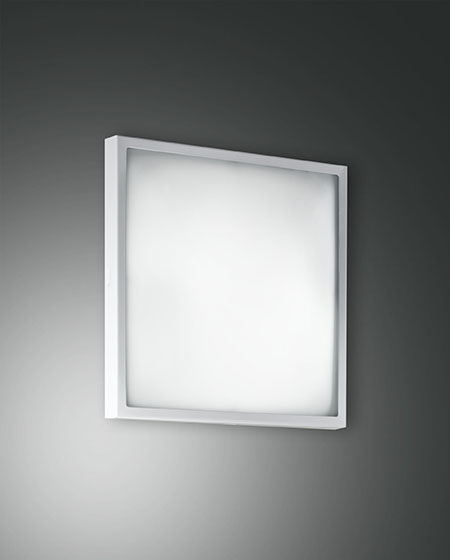 FABAS OSAKA WALL LAMP WHITE L.21x21 (2867-21-102)