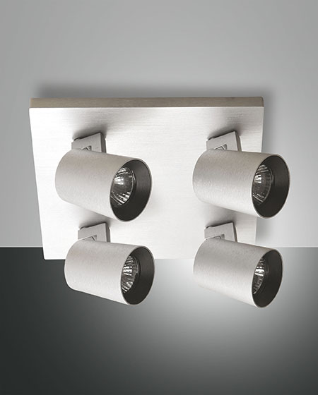 FABAS MODO SPOT BRUSHED ALUMINUM 4 LIGHTS (3451-84-212)